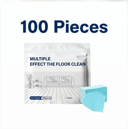 100 Piece Floor Cleaning Tablets Multi-Surface Cleaner for Hardwood Laminate Tile & RV Walls Antibacterial Deodorization Maintenance
